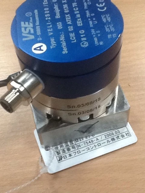 VSE Sensore flusso ingranaggi serie VHM VHM02-1