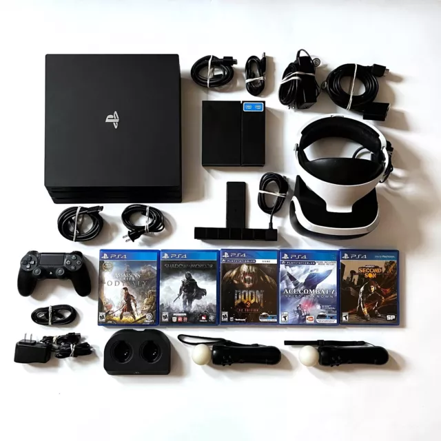 Sony VR bundle: Sonly PlayStaton 4 and PlayStation VR bundle