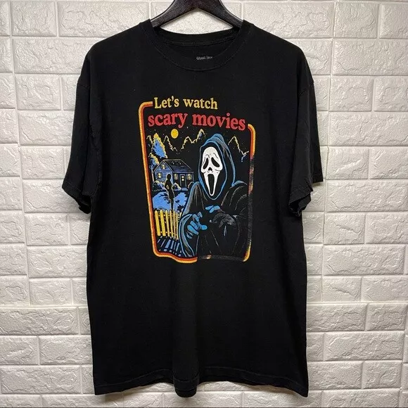 Drew Barrymore SCREAM TShirt, Let's Watch Scary Movie T-Shirt Size S-5XL