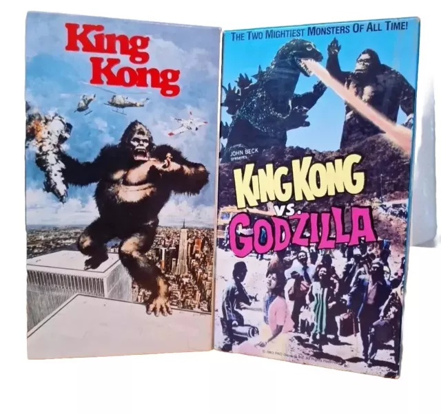 King Kong And King Kong Vs Godzilla VHS