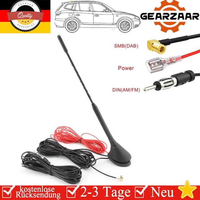 Audioproject A442 - Autoradio Autoantenne kurz 6,5 cm - Alu für VW Golf Audioproject A442 - Autoradio Autoantenne kurz 6,5 cm - Alu für VW Golf