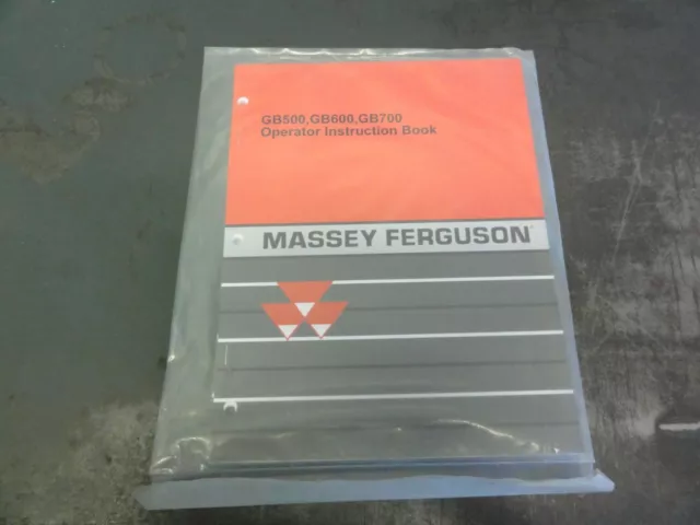 MASSEY FERGUSON RR600 RR700 Landscape Rakes Parts Catalog Manual $20.00 ...