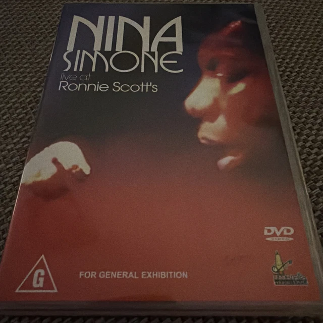 NINA SIMONE “LIVE at Ronnie Scott's” Region Free dvd, good
