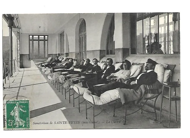 CPA   / LA CREUSE / SAINTE FEYRE / SANATORIUM / La cure