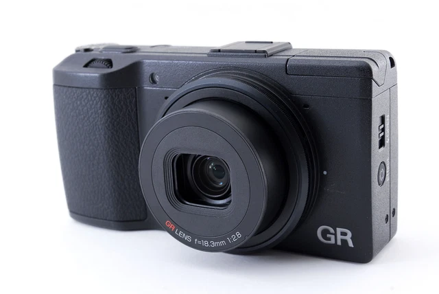 Ricoh GR 16.2MP Digital Compact Camera Black From Japan [Near Mint In Box] #1122 4