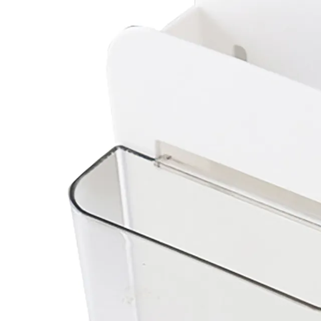(Transparent)Clear Wall Mounted Storage Box Space Saving Clear Wall Mount