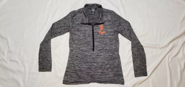 San Francisco Giants Pink Victoria's Secret Ultimate 5th & Ocean Half Zip