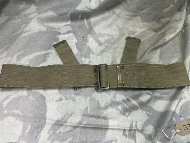 ORIGINAL WW1 BRITISH Army 1908 08 Pattern Webbing Belt - 1916 Dated ...