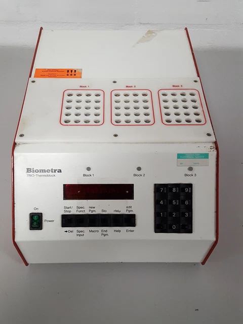 BIOMETRA TRIO-THERMOBLOCK 3-BLOCK Thermal Cycler PCR DNA Lab EUR 410,99 ...