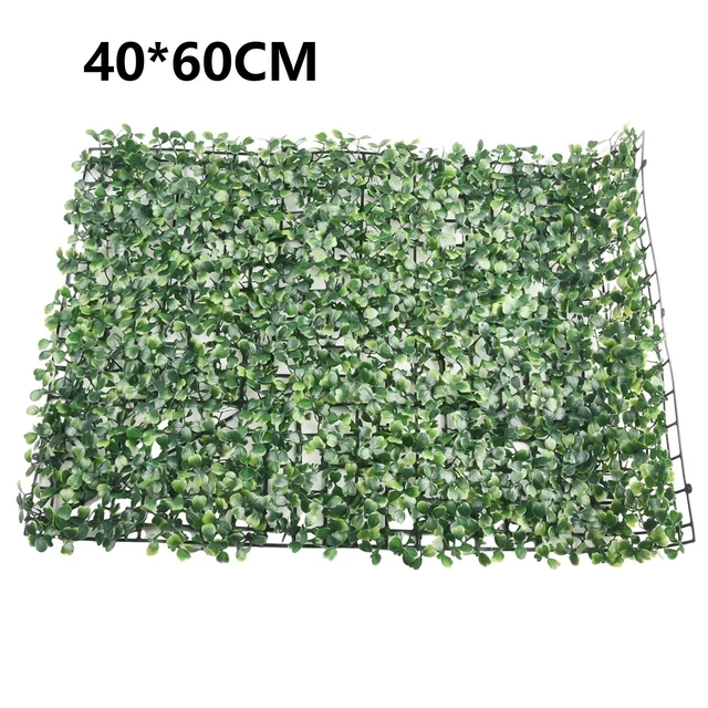 Tapis d'herbe de pelouse simulé panneau de verdure clôture à faire soi-même