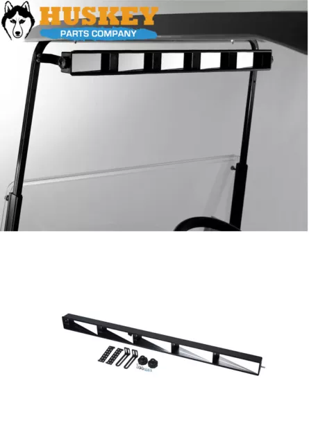 5 Panel Universal Wink Glass Mirrors Fits EZGO, Club Car and Yamaha Golf Carts