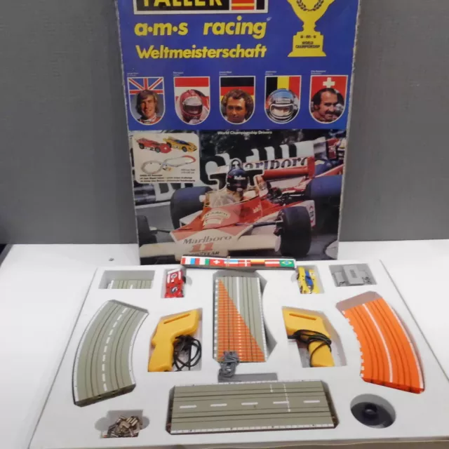 Faller a.m.s racing Grundpackung 3904 in OVP und orig. Bestückt - siehe Fotos!