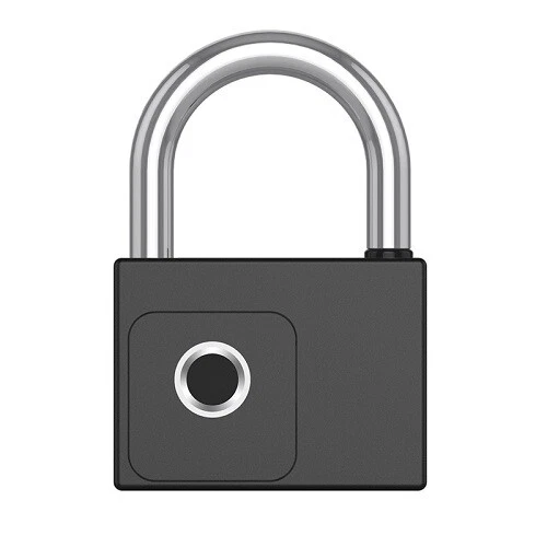 Fingerprint Electronic Padlock USB Rechargeable IP66 Waterproof Tuya APP Remote
