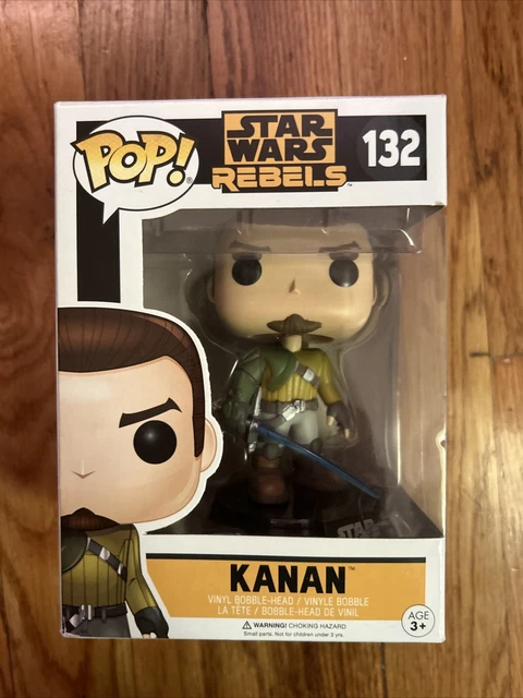 Funko Pop Star Wars Rebels Kanan Jarrus #132 Animated Clone Wars Jedi
