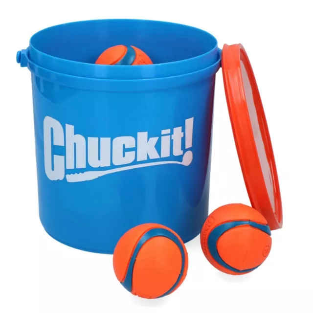 Chuckit Bucket Eimer mit Ultra Ball Medium 8 St.