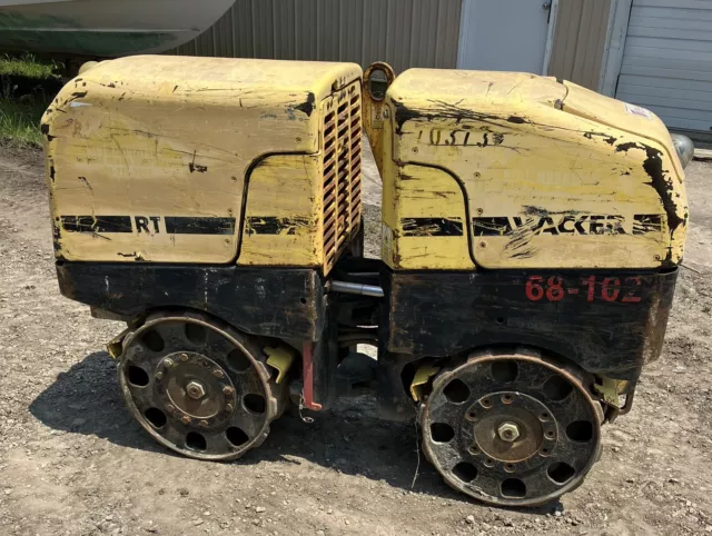 Wacker RT Trench Compactor Trench Roller, Remote Control, Diesel