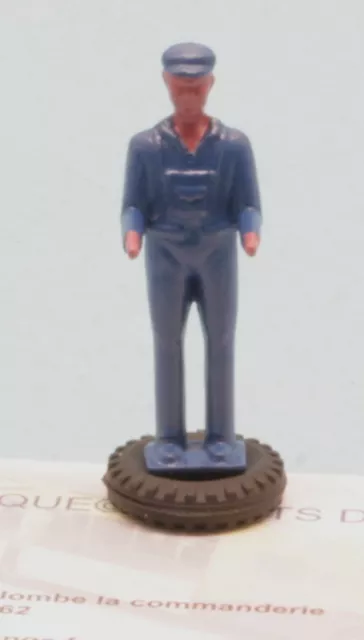 DTF155 - Conducteur peint pour rouleau Richier 90A Dinky Toys
