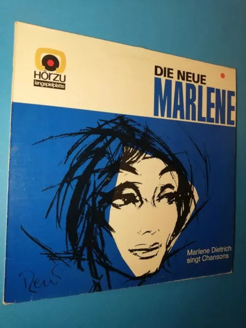 Marlene Dietrich - Die Neue Marlene Marlene Dietrich Singt Chansons LP/ O 913