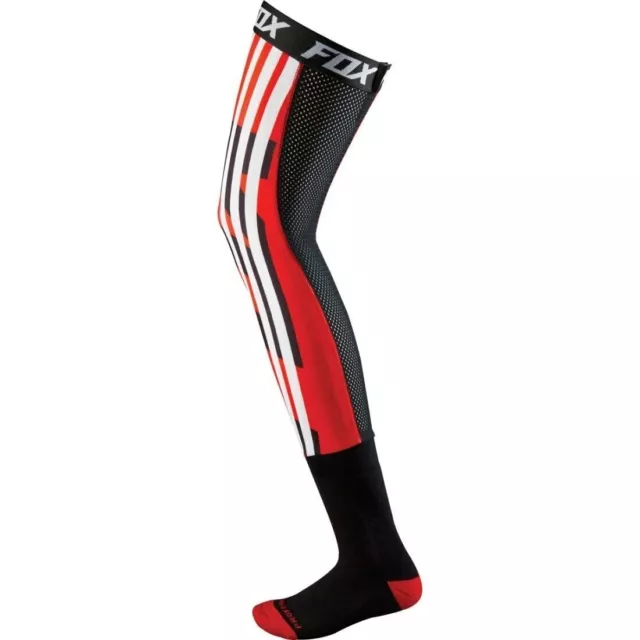 Fox Proforma Adults Knee-Brace Socks Savant Size M Red / Black Pair