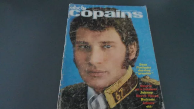 Salut Les Copains N°54 Janvier 1967 Cover Hallyday / Sommaire Sur Photo