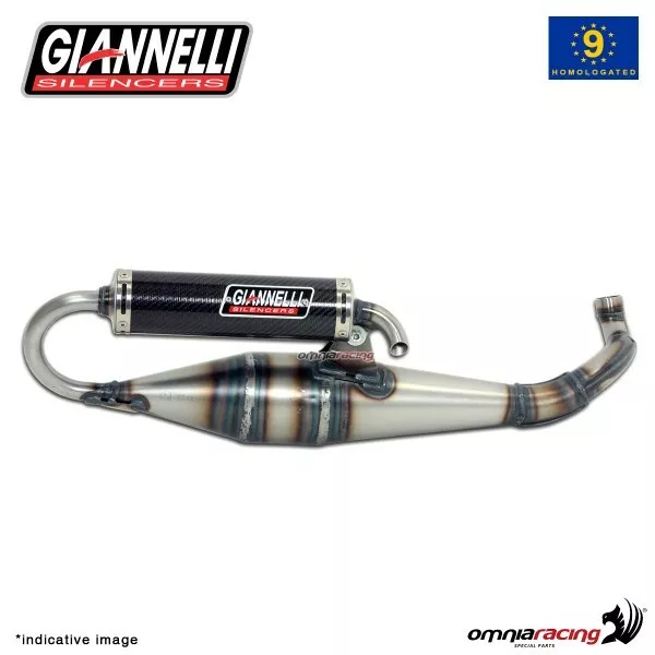 Echappement Giannelli pour MBK Booster 50R 1992/2006 Shot V4 homologuè