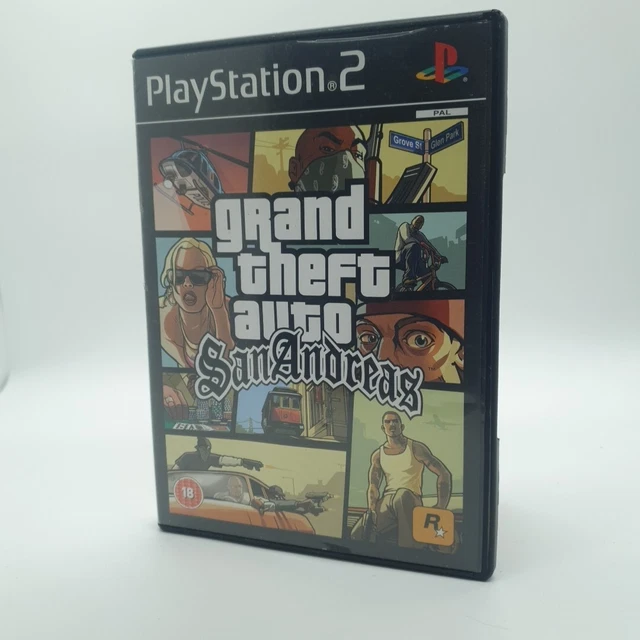GRAND THEFT AUTO San Andreas PlayStation 2 PS2 jeu complet EUR 8,22 ...
