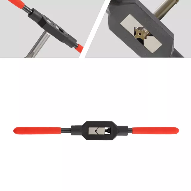 Adjustable Tap Wrench Handle For Tapping Reaming 1/4"-3/4"/ M5-M20 Taps