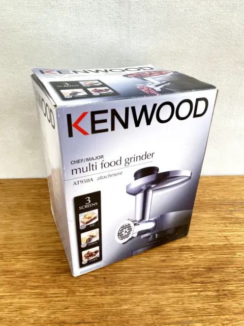🔹🔹 Kenwood AT950A Multi Food Grinder Meat Mincer Attachment Chef Major Mixer