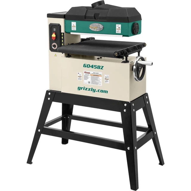 Grizzly G0458Z 18" 1-1/2 HP Open-End Drum Sander w/ VS Feed Grizzly G0458Z 18" 1-1/2 HP Open-End Drum Sander w/ VS Feed
