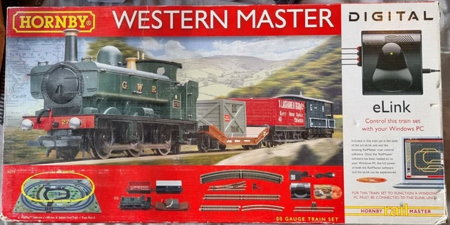 OO Gauge Hornby R1173 Western Master Digital eLink Train Set DCC 100% Complete