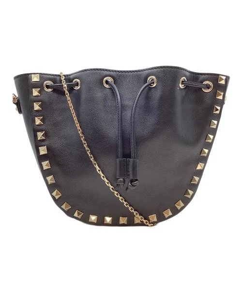 VALENTINO GARAVANI ROCK stud chain shoulder bag $1,226.13