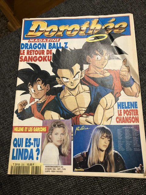 GRAND POSTER GOKU Pilaf Shu Mai Kibitoshin Dragon Ball GT club Dorothée