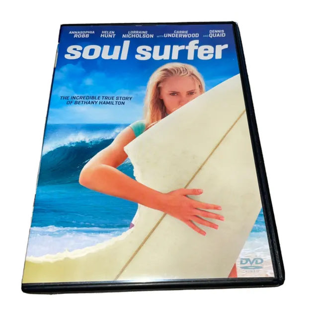 Soul Surfer DVD Carrie Underwood Lorraine Nicholson Helen Hunt Dennis Quaid
