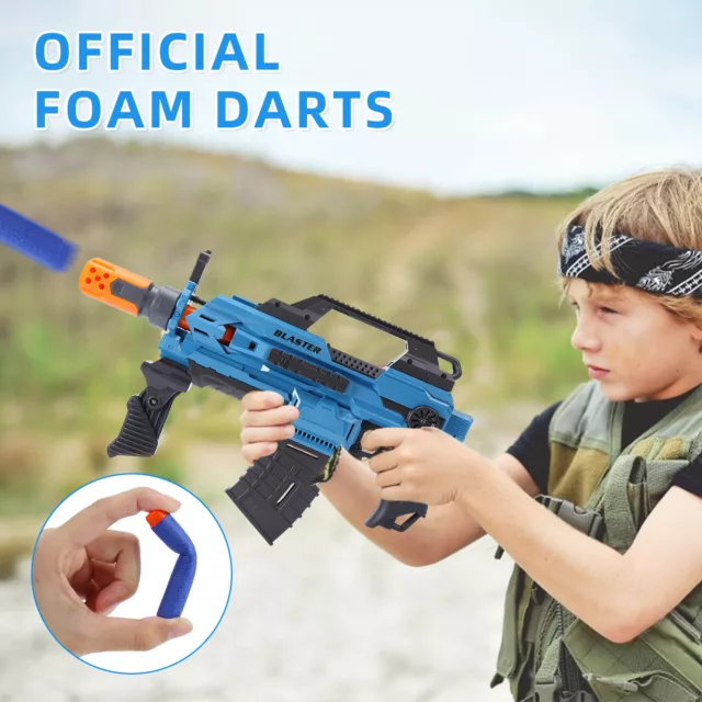  Xmifer Toy Guns Electric Machine Gun for Nerf Guns