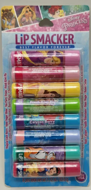 Lip Smacker Disney Princess Lip Balm Party Pack 8 Count