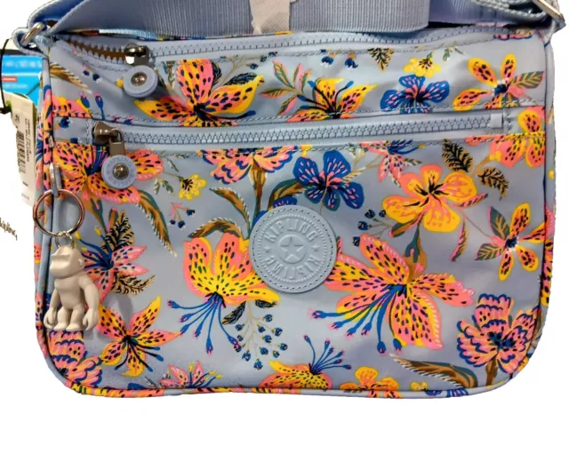 Kipling NWT HB6492 Wild Flowers Callie LG Crossbody Handbag