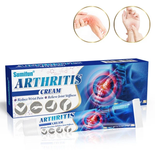 ARTHRITIS OSTEOARTHRITIS RHEUMATOID Tenosynovitis Gout Gel Relief Cream