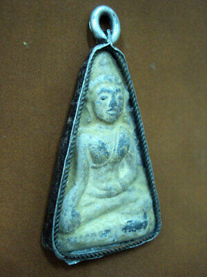 Phra Buddha Kru Sukhothai Talisman Ancient Figure Holy Thai Amulet Pendant 3