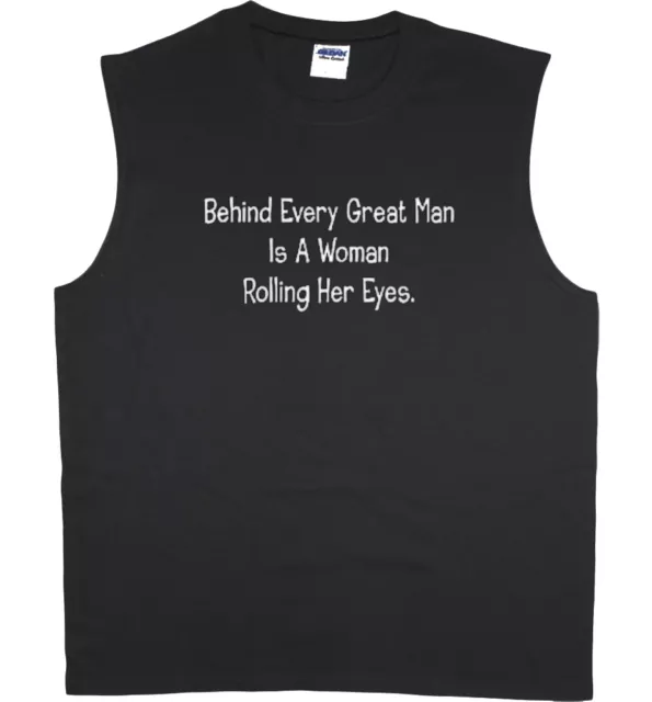 Men's sleeveless t-shirt funny saying for men muscle tee tank top