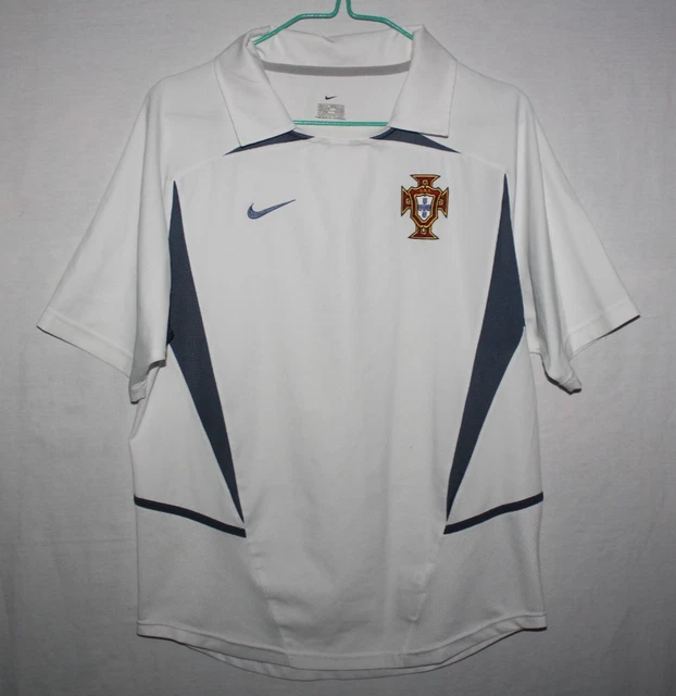 Maillot Extérieur Portugal 1996 Olympic - Blanc - Taille L - Vintage