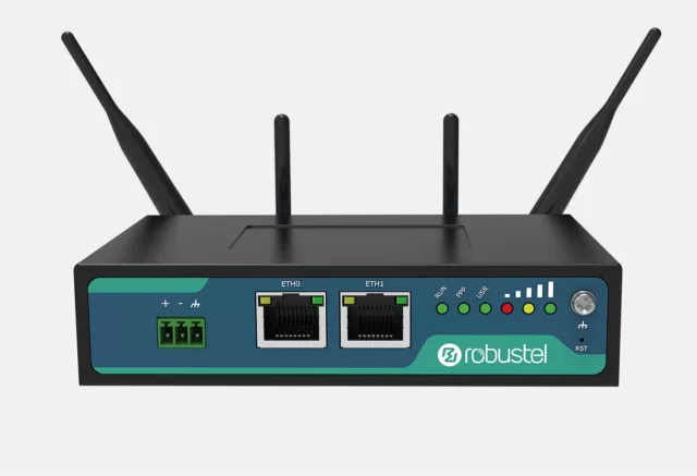 Robustel VPN Router R2000-4L Industrial Dual SIM Cellular  Wi-Fi IoT Gateway