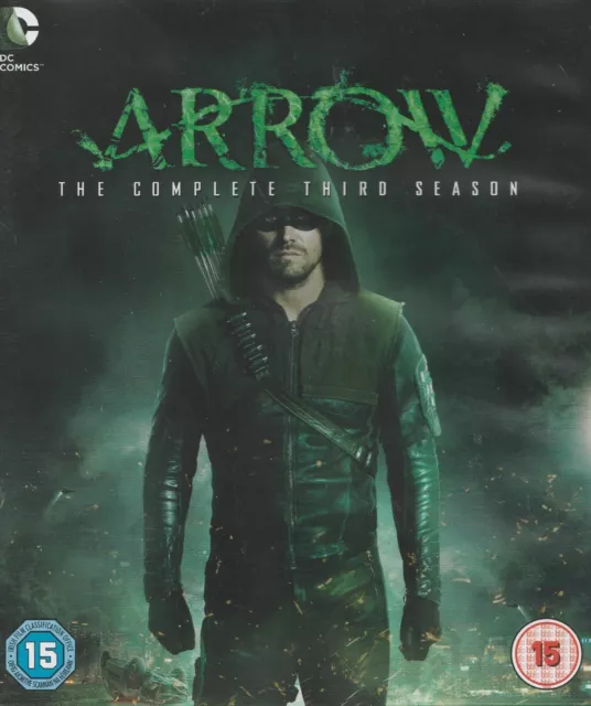 ARROW Series 3 4xBlu-ray 2014-15 Stephen Amell/Katie Cassidy/David Ramsey