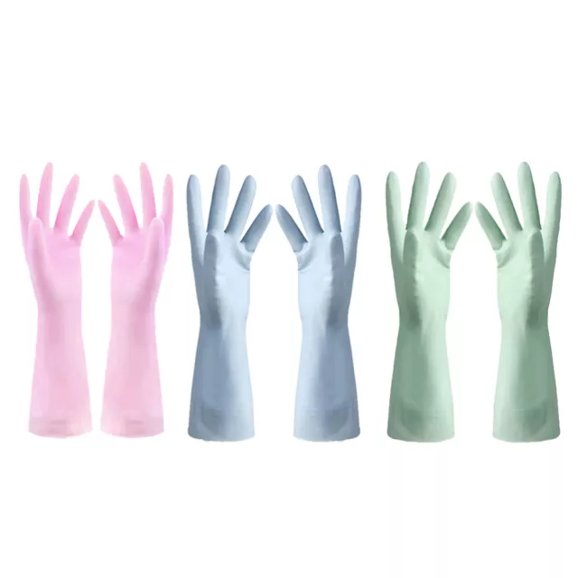 Waterproof Gloves Cotton Gloves Gloves Washing Dishes Dishwashing Gloves Medium