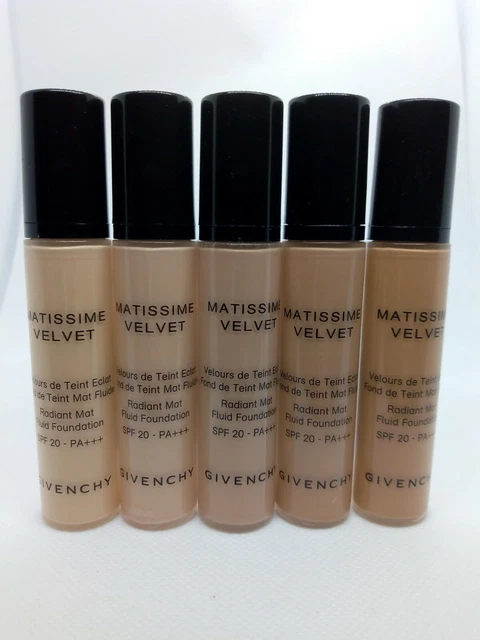 GIVENCHY MATISSIME Velvet foundation 10ml Choose shade