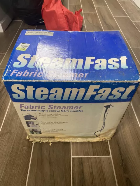 SteamFast SF-407 Full Size Handheld Garment Fabric Steamer NIB Open Box