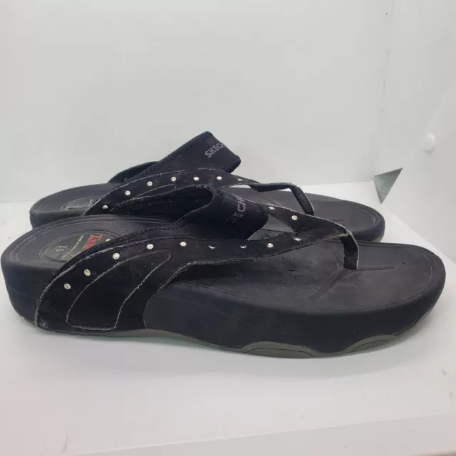 Skechers tone ups flip sales flops clearance