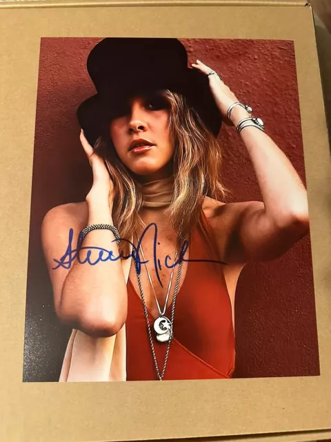 Stevie Nicks Fleetwood Mac Autographed 8x10 Photo W/ COA