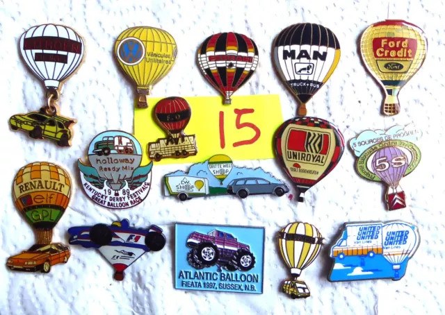 Lot de pin's montgolfières , thème automobile , véhicules , voiture        -5-