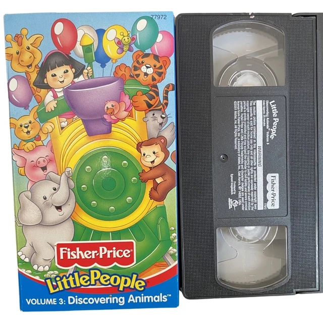 LITTLE PEOPLE, DISCOVERING Animals, Volume 3 (VHS) Fisher Price. Free ...