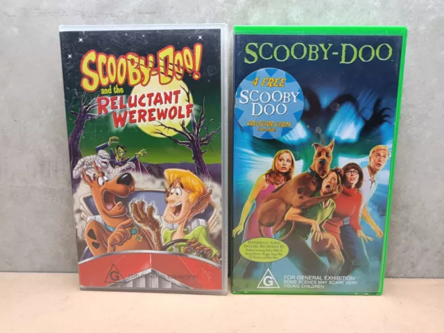 VHS SCOOBY-DOO + Scooby-Doo! and the Reluctant Werewolf Videos 2002 £8. ...